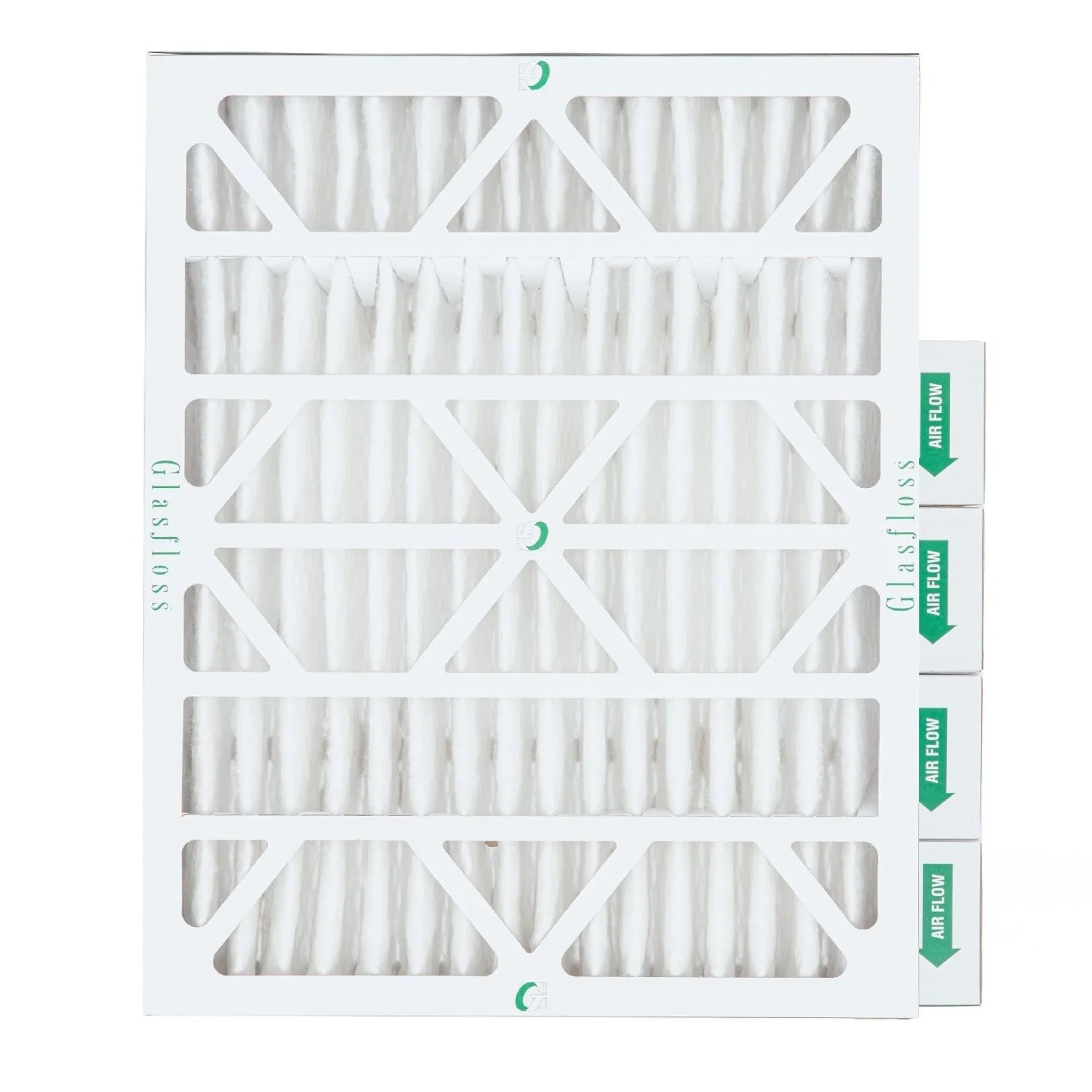 by 3-3/4 ( x Filters 5 19-3/8 Pleated 20x24x4 23-3/8 HVAC ) Quantity 10 Air Exact MERV x Size: Glasfloss.