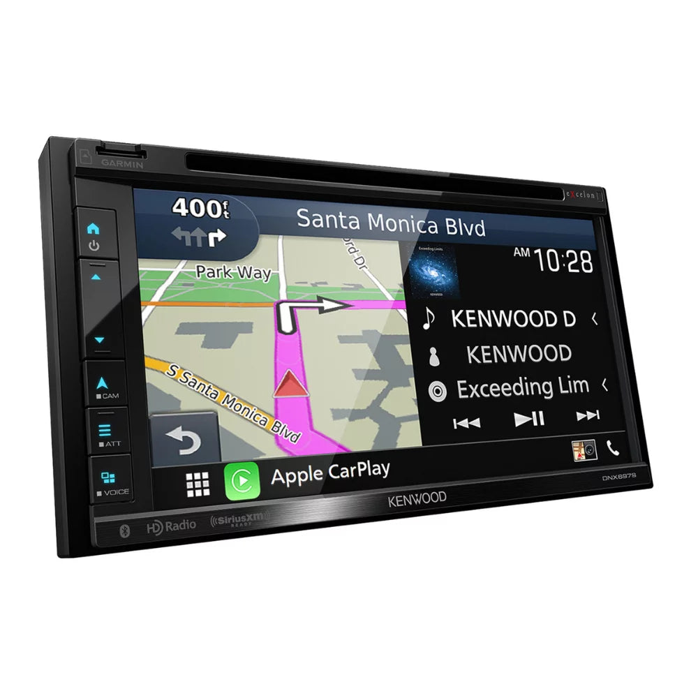 HD Dashboard DNX697S Navigation DVD 6.8" Receiver & Camera Kenwood DRV-N520 New Full