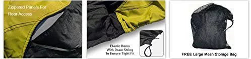 Weather Storage UV Yamaha Rays, Sun, - - - Includes Bag Weatherproof 2020 EXR and Rain, and Straps Color All Ski from - for Trailer More! Trailerable Yellow/Black Protects Jet Covers