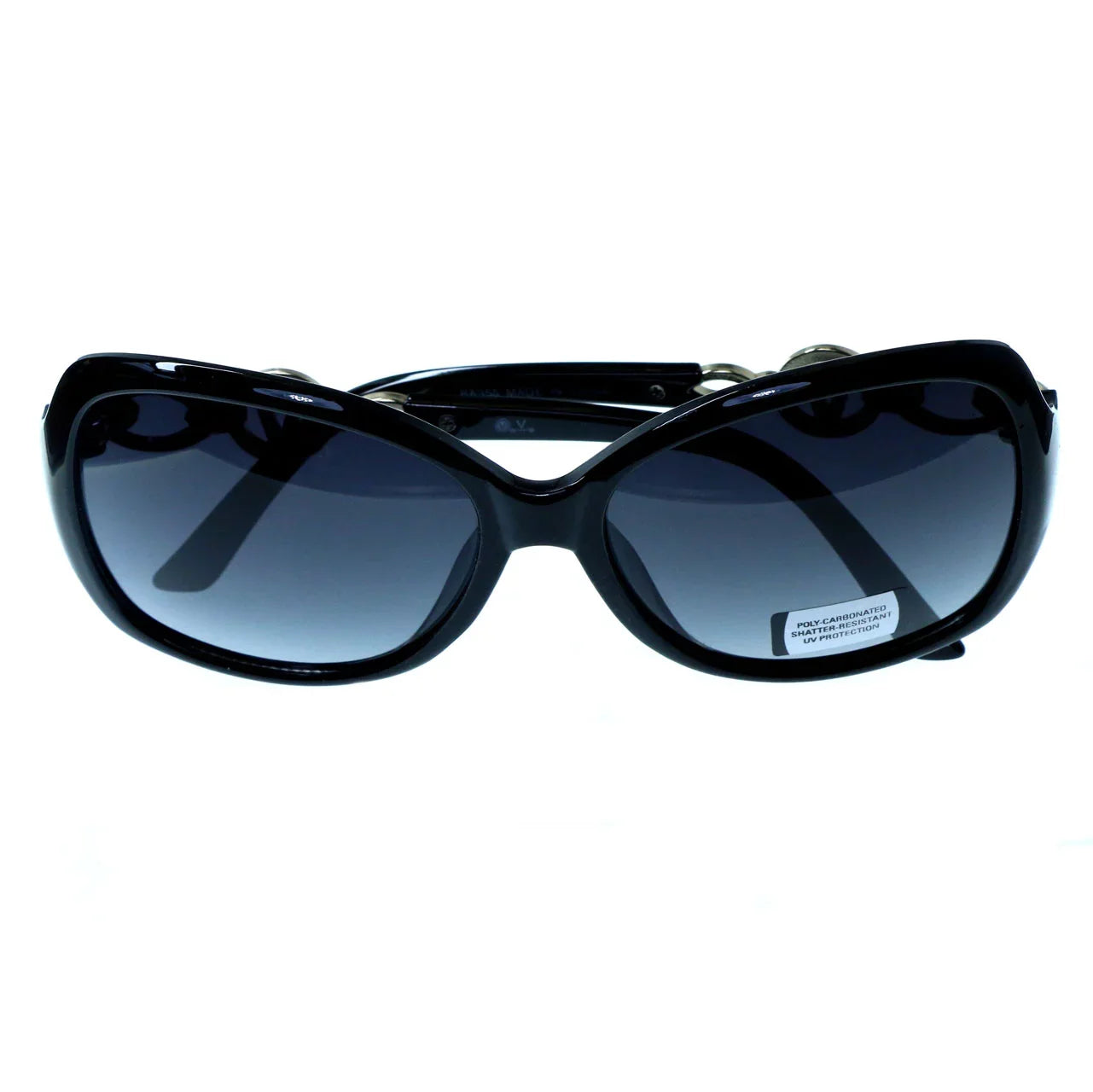 Frame Goggle-Sunglasses UV Resistant & Lens Amore protection Black Poly Black carbonate Shatter Mi