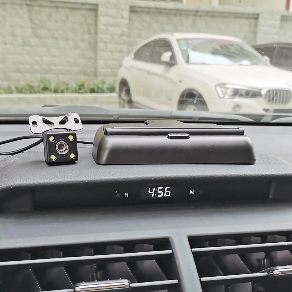 Parking Monitor HD License 4.3in View Rear Backup Camera Car Plate System Reverse