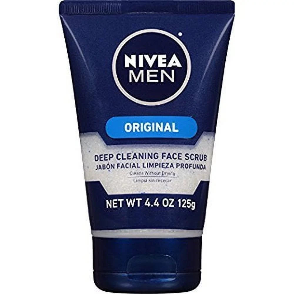 Scrub Face 4.4 Cleaning Deep 4-Pack Nivea For Original, Men Oz,