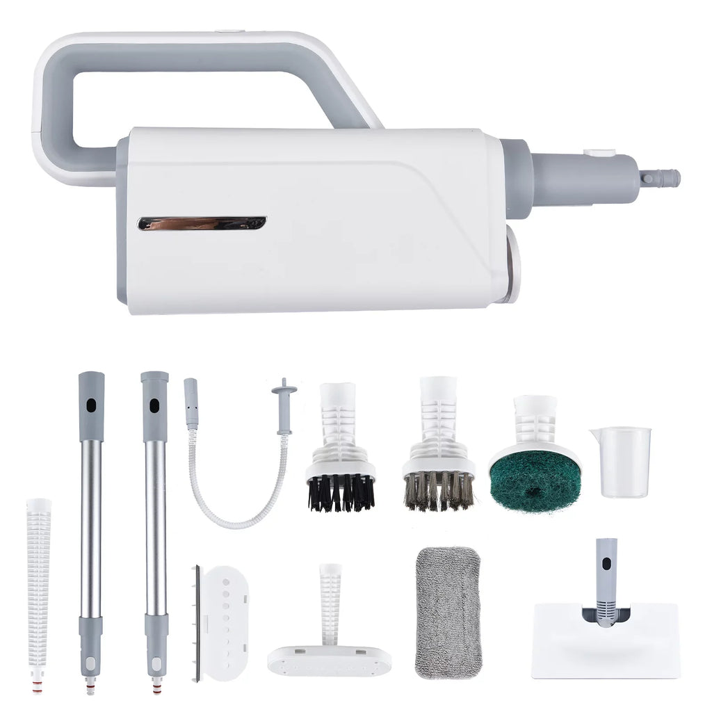 HeadFloor Steamer Mop Water2-levelWith Electric 370ml Floor Clothes Cleaner Cleaner Spirastell 370ml 3 Brush2-levelHandheld 3 Clothes mop, WaterWindow