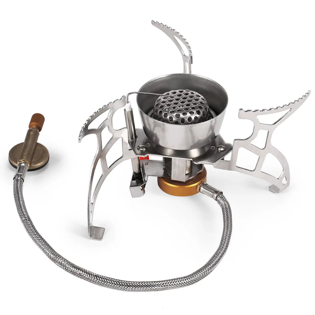 for Lixada Outdoor Stove, Backpacking Windproof Stove Cooking Adventures Portable