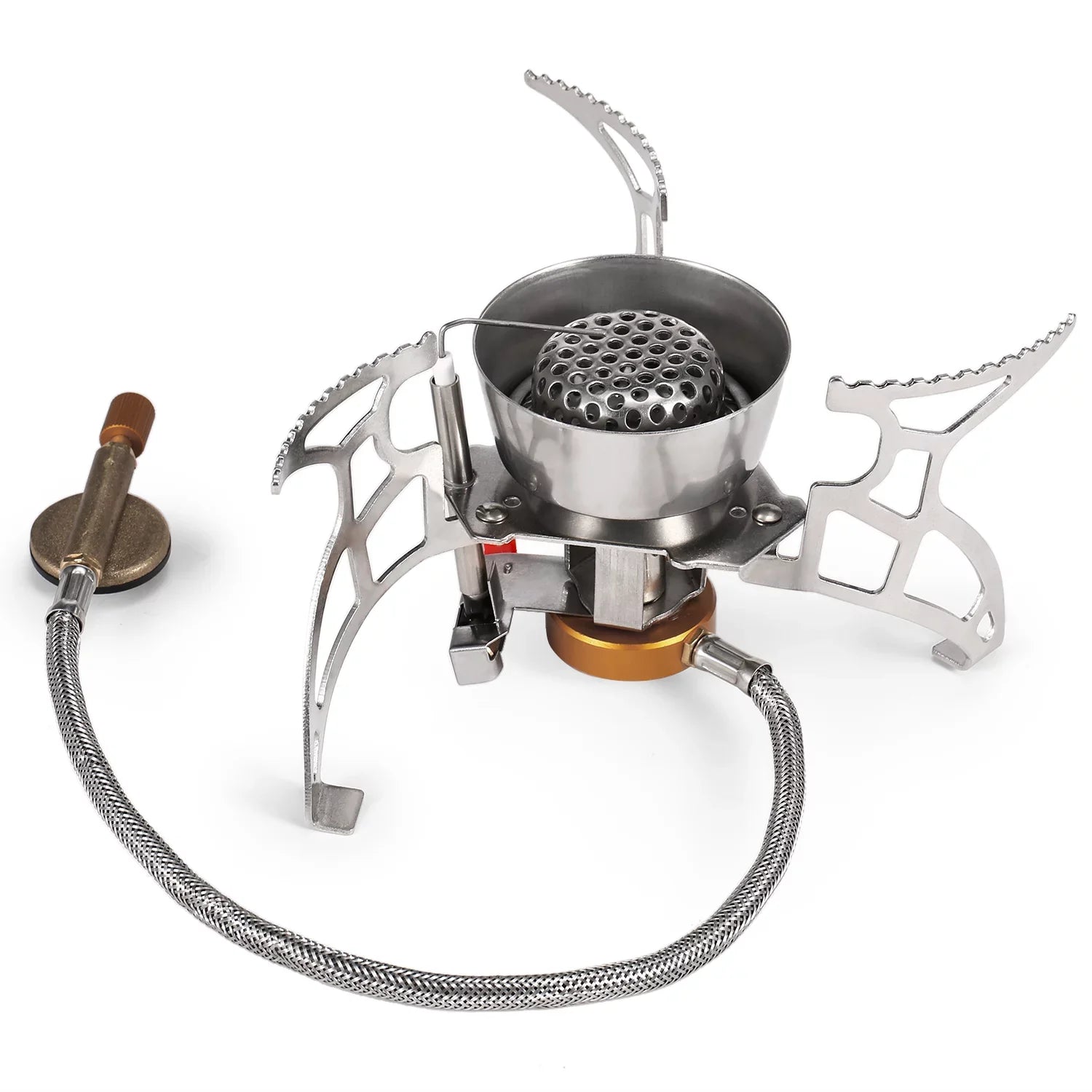 for Lixada Outdoor Stove, Backpacking Windproof Stove Cooking Adventures Portable