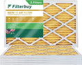 Pleated Filters 14x25x1 AC MERV (5-Pack) HVAC Filterbuy 11 Air Furnace