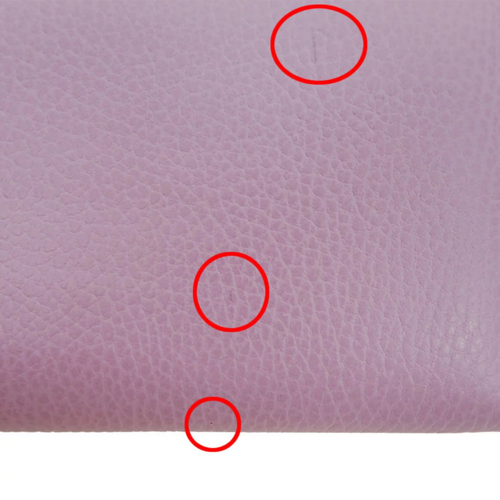 Round Light Marmont Pink GUCCI Boston GG Dog (Like Wallet Bosco Gucci New) Purse Pre-Owned Around 499337 Terrier Zip