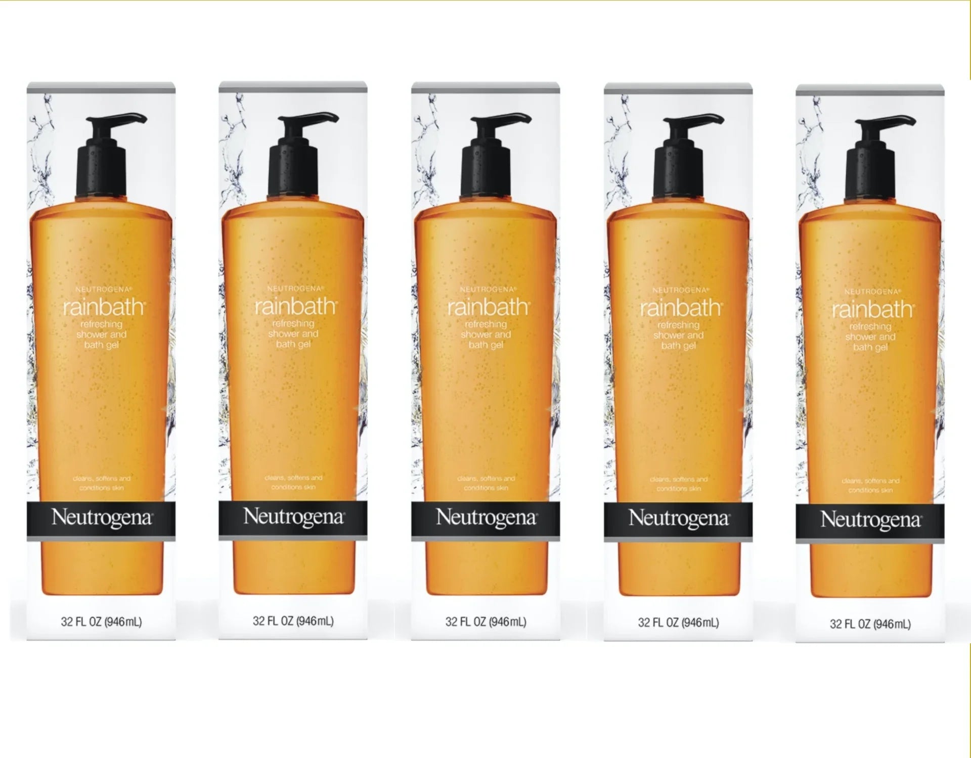 32 Neutrogena Gel Shower 5) (Pack Ounce Rainbath of