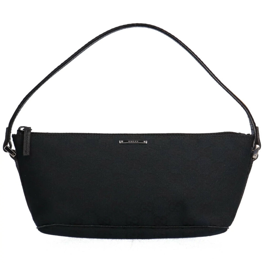 GG Gucci Pre-Owned canvas (Good) handbag sherry ladies GUCCI black