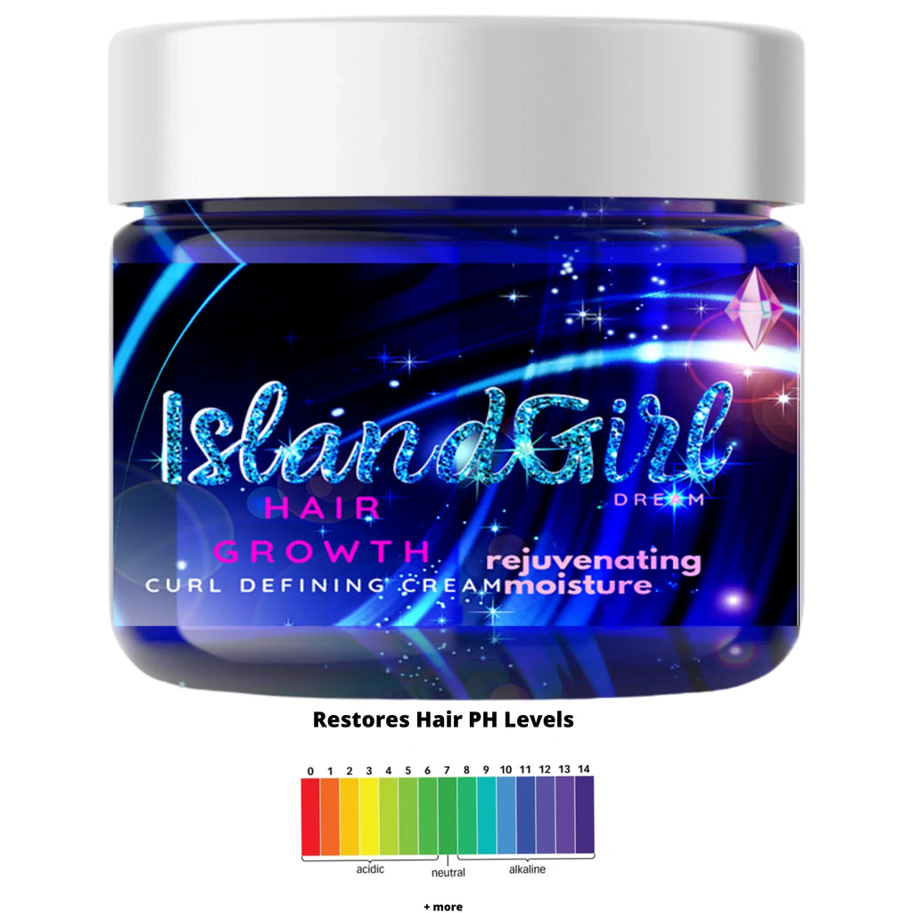 Dream my Cream Hair Curl - Defining Rejuvenate IslandGirl Moisture Growth