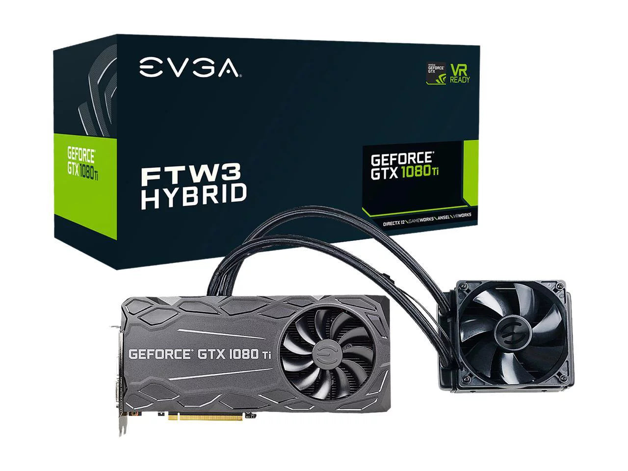 '- 9 11G-P4-6698-KR Ti 1080 GeForce Card LED, GTX Graphics EVGA Technology iCX HYBRID GDDR5X, & RGB NEW HYBRID Thermal FTW3 GAMING, Sensors 11GB