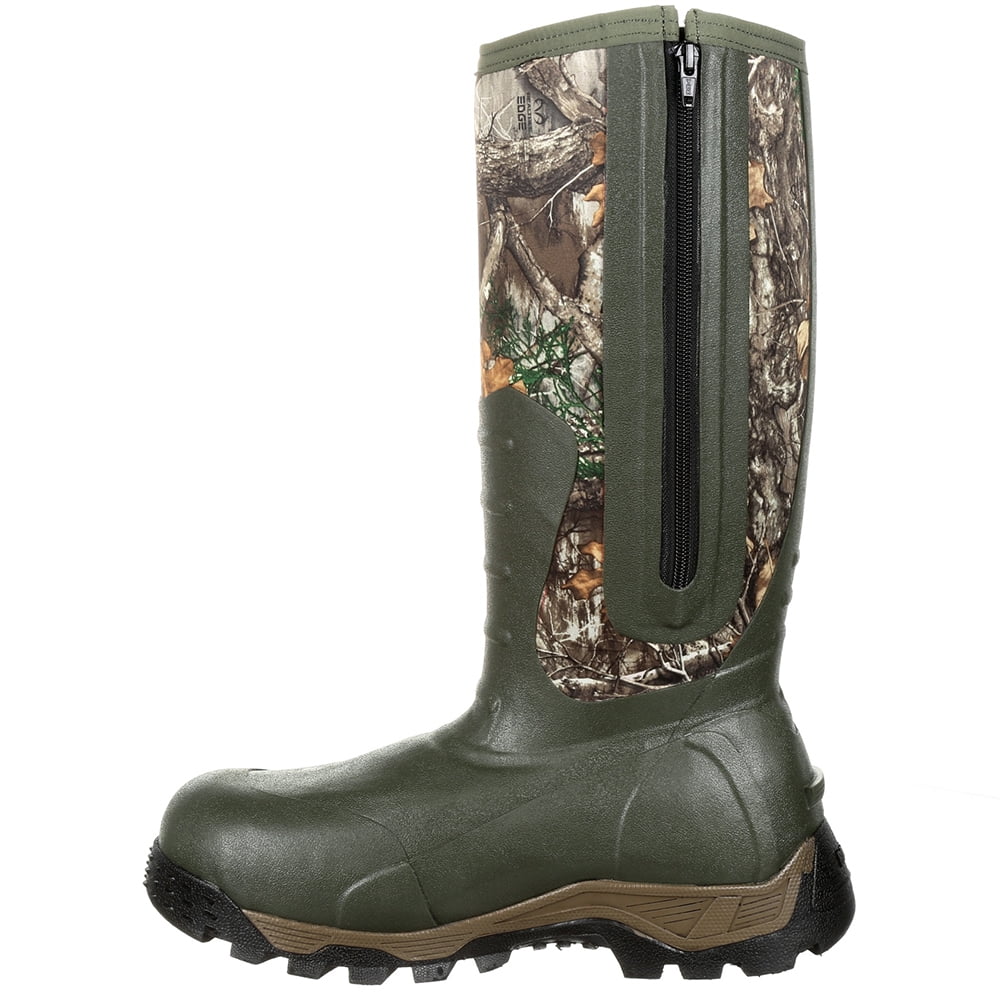 Casual Rocky Boots Rubber Sport Waterproof Outdoor Insulated Calf Pro 16 Mens Mid Inch