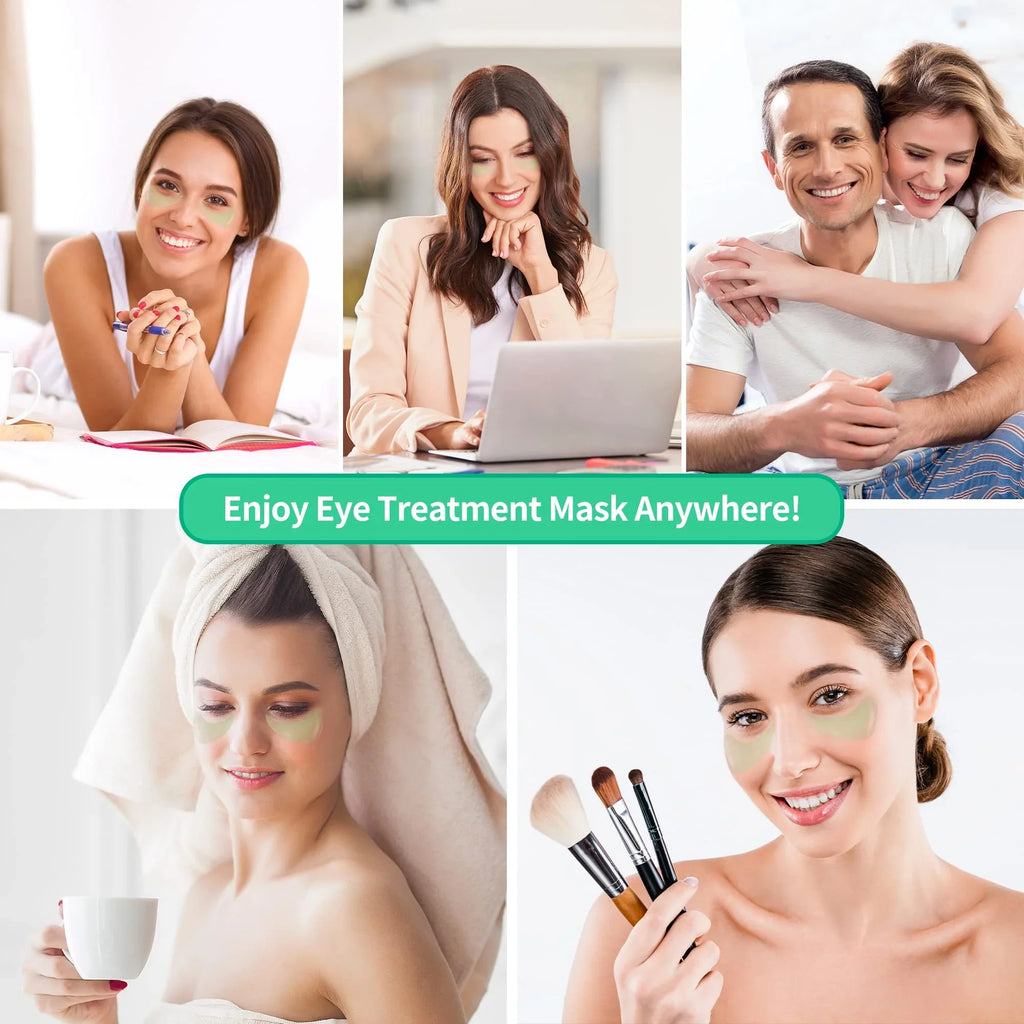 Face Vera - Mask, 30 Amino Aloe & for Pairs Collagen Acid Eye Care