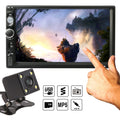 AUX TF New 7" Radio, Camera with Touch Car Player, Car Backup Screen FM Input, MP5 USB iMounTEK HD Multimedia