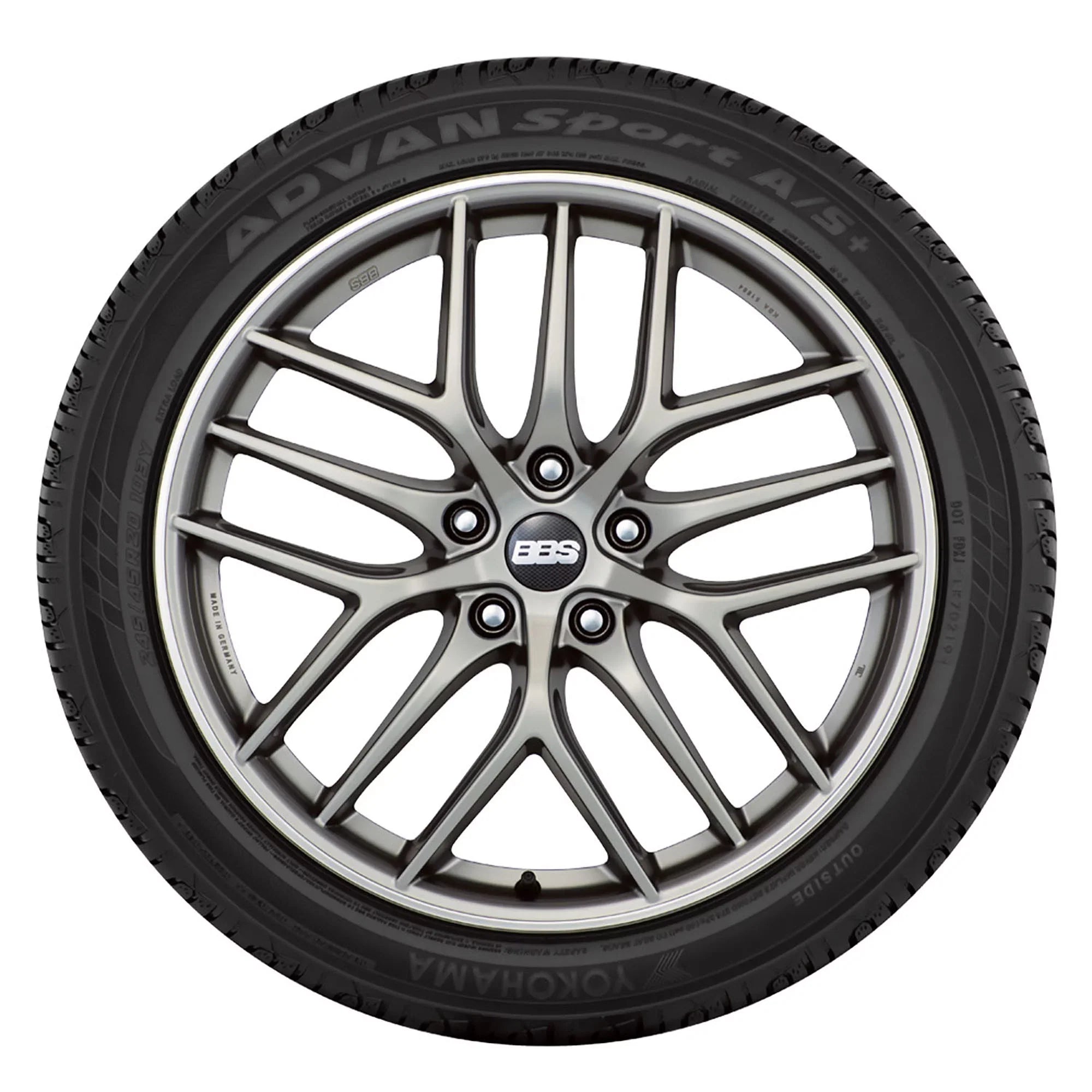 Tire Advan 94W A/S+ All Season 225/45R17XL Yokohama BW Sport