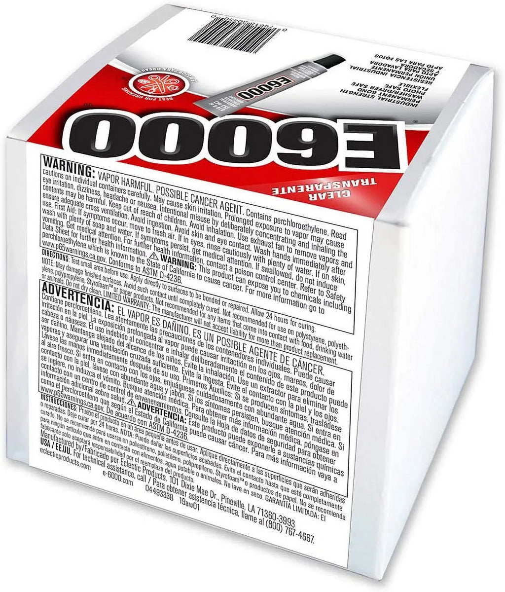 Craft fl oz, Piece Box 0.18 230450 50 E6000 Adhesive,
