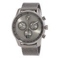 MENS CHRONOGRAPH BAND GREY BOLD VERSO 3600910 MESH WATCH DIAL MOVADO GREY