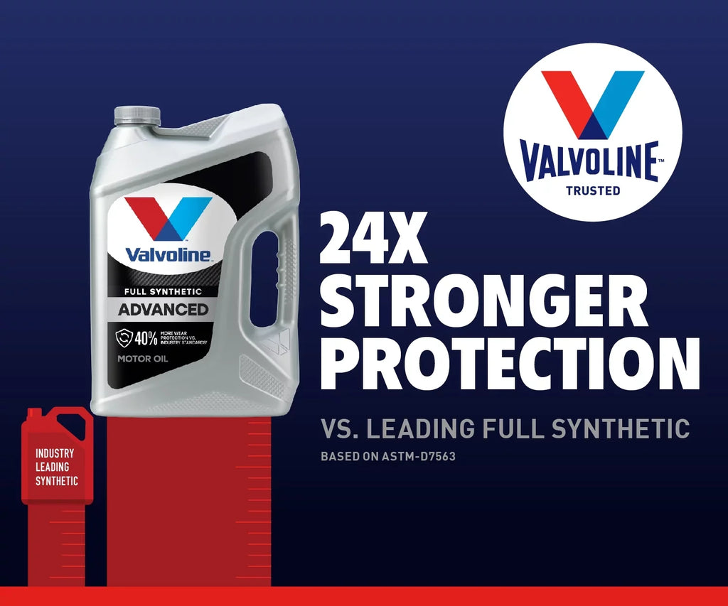 QT 5 Valvoline Synthetic Motor Oil 10W-30 Advanced Full