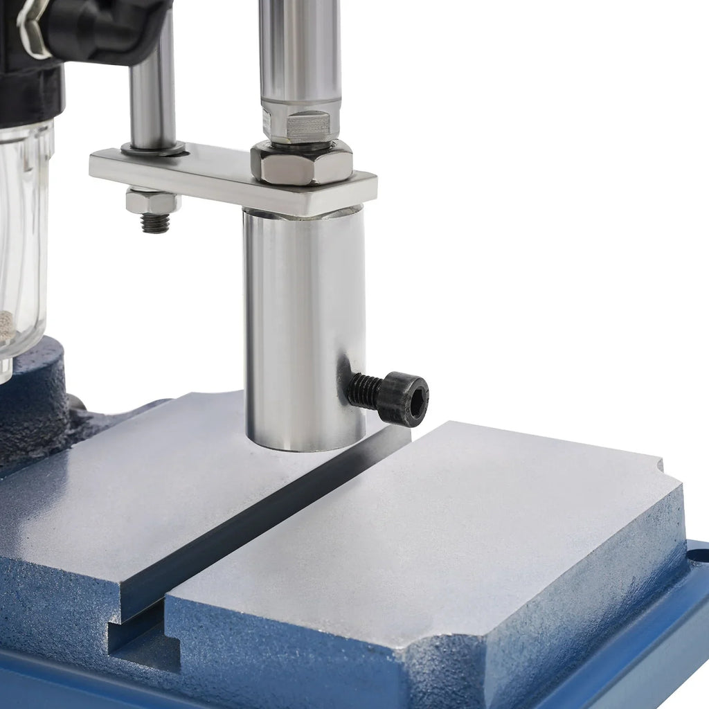 Punch Punching Machine Digital Press Machine, Wuzstar Double Desktop 440lbs Pneumatic Control Press