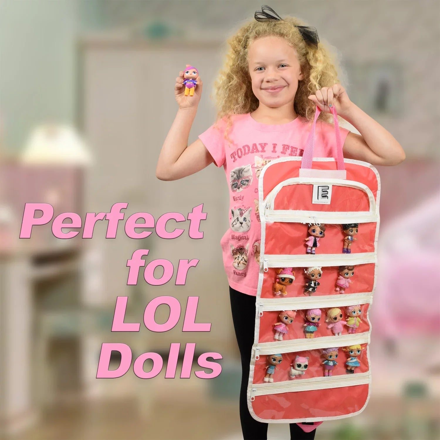 Compatible Bundle Organizer LOL (2-items) Case Storage Doll EASYVIEW Toy