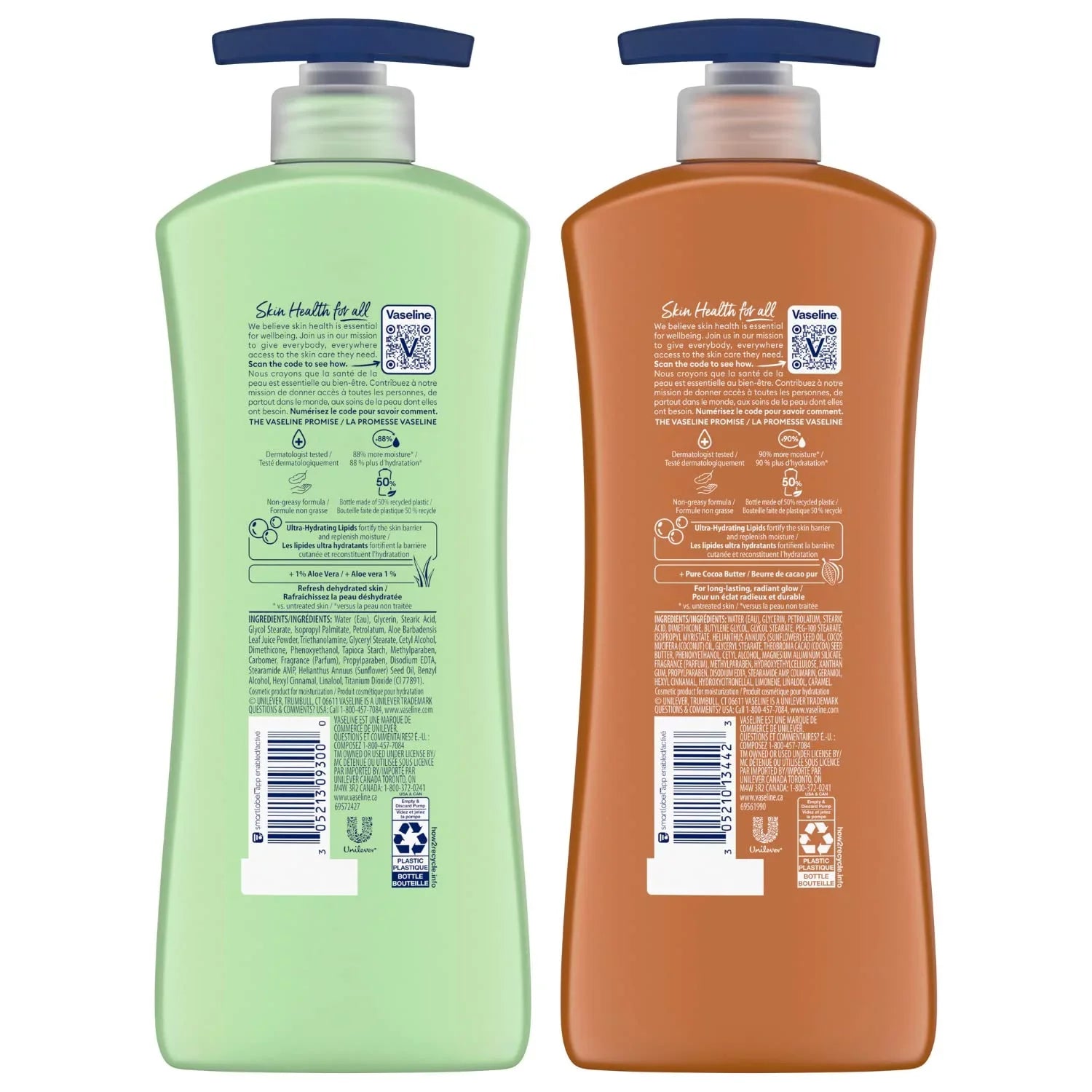 Ea For Radiant/Essential Set Body Lotion Skin, Care Repair/Cocoa Soothing Intensive Vaseline Men Piece Lotion Oz Ultra-Hydrating 20.3 Hydration/Advanced - (4 & Set). Women Dry Healing, For