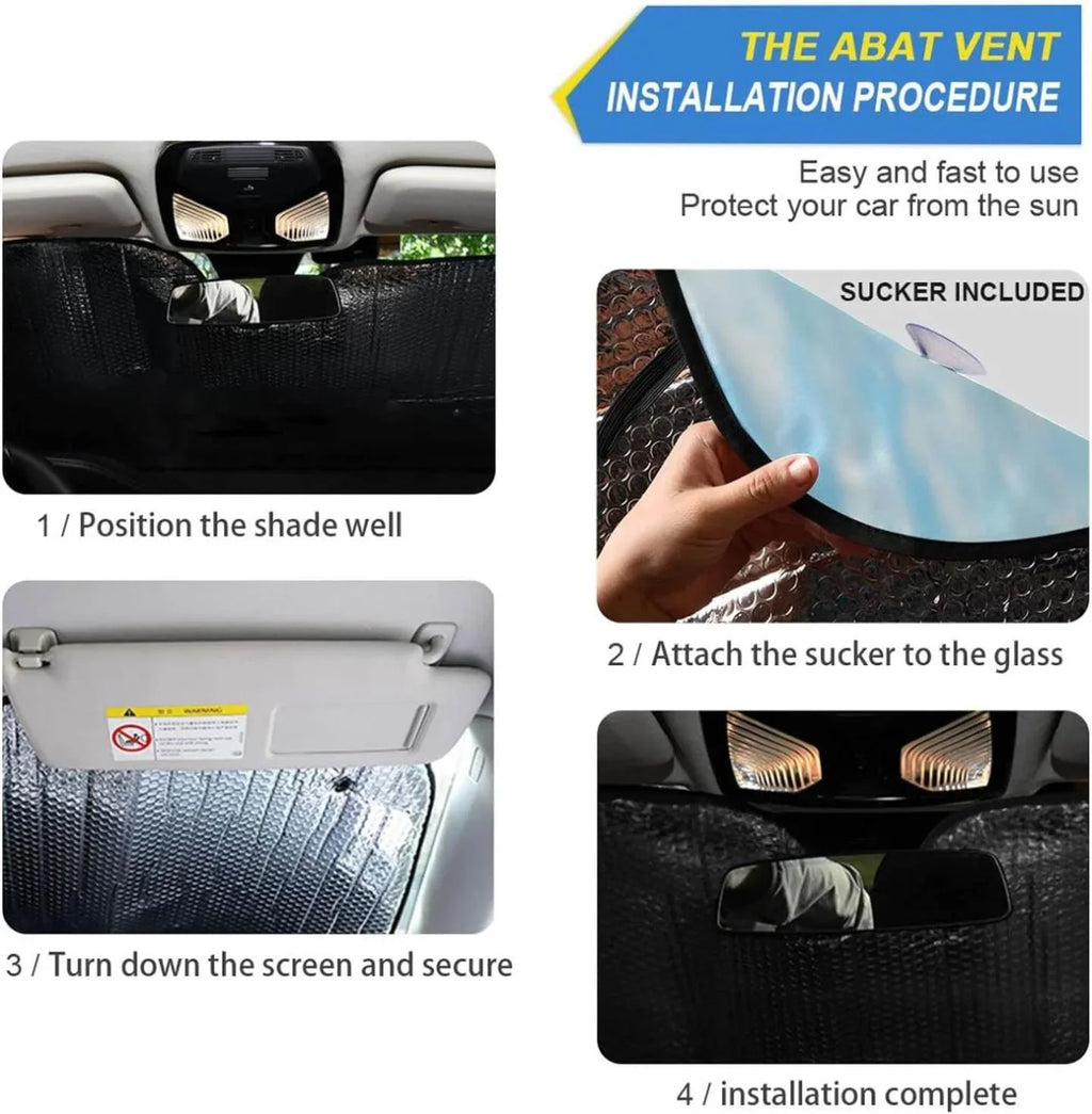 Sunshade Car Tropical Blocks Windshield Shade,oldable to Beach Accessories Cars,SUVs,Trucks-55×27.6in Rays Sun Visor for Protector UV Protect Bestwell and