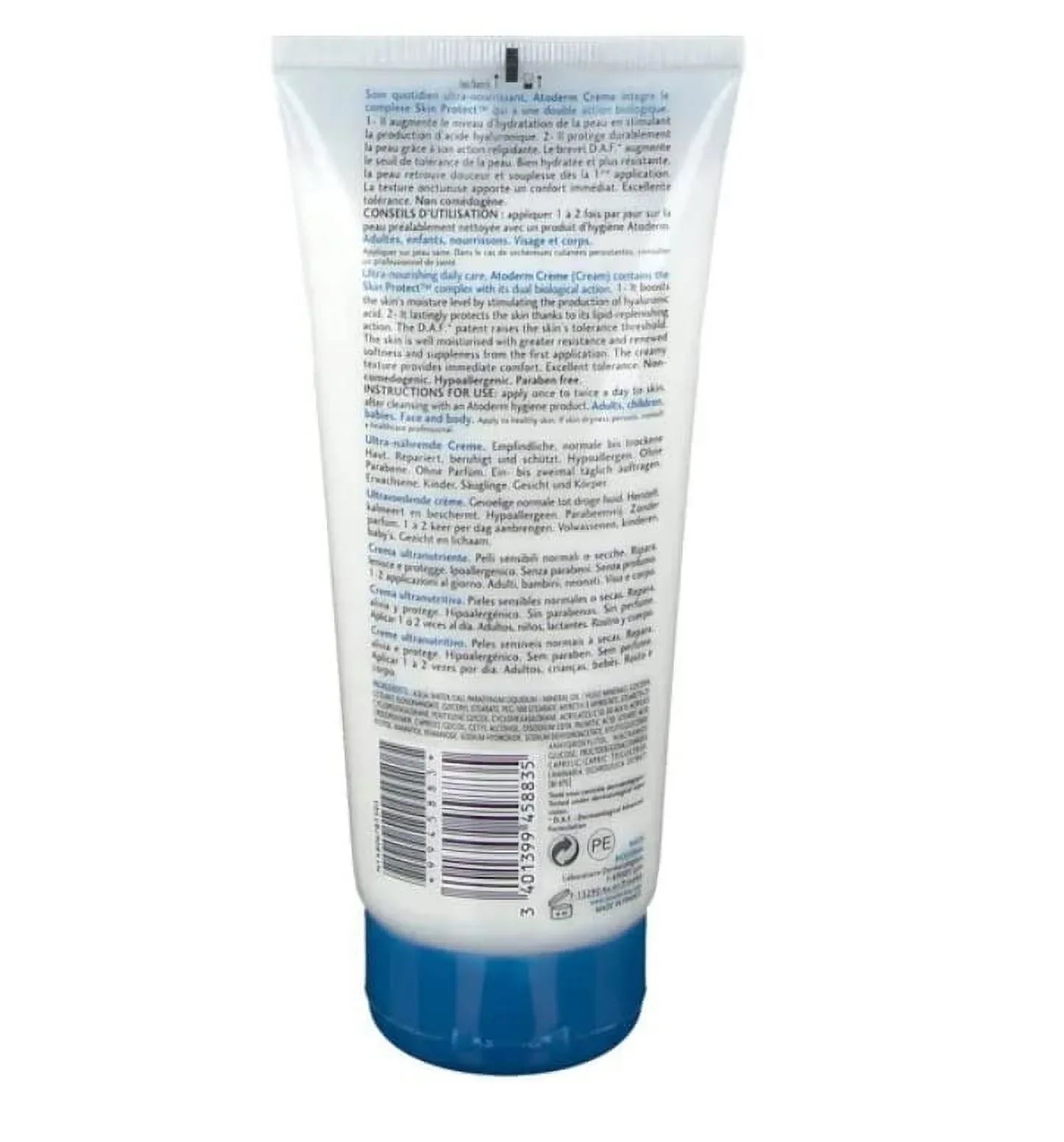 Dry Atoderm Skin, Ultra-Nourishing Normal For Bioderma Sensitive Moisturizer 200ml - Creme To