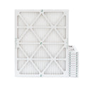Pack of Glasfloss. 20x22x1 10 12 x Actual Pleated x Size: MERV by Air Filters 19-1/2 21-7/8 7/8