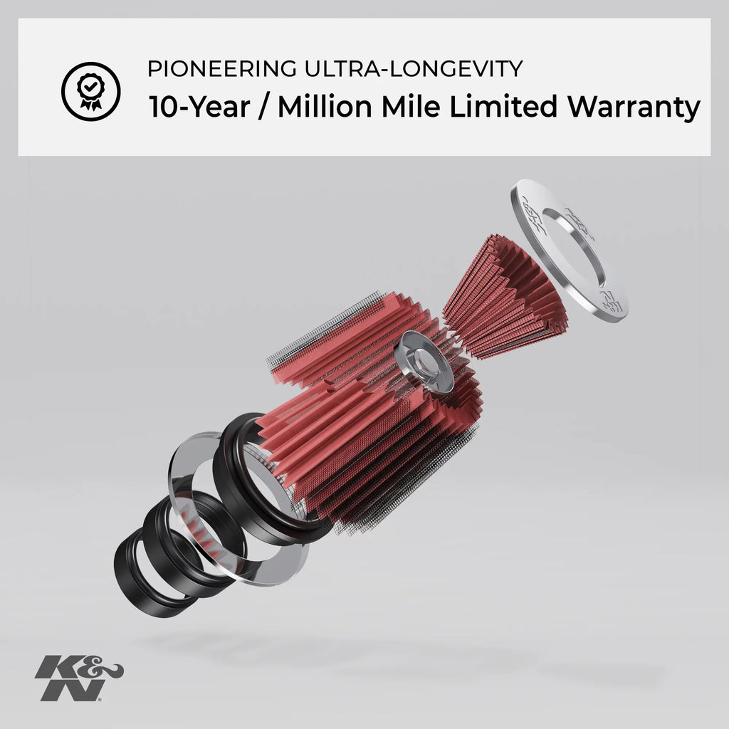 Performance, Filter: Replacement Engine Filter, Washable, Duty: Premium, E-0655 K&N Industrial Air High Heavy