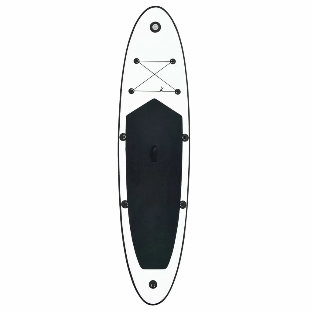 Inflatable and Black Set Andoer White Paddleboard