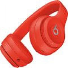 Beats Solo - by MX472LL/A Headphones On-Ear Citrus Wireless 3 Dre Red Restored Dr. - (Refurbished)
