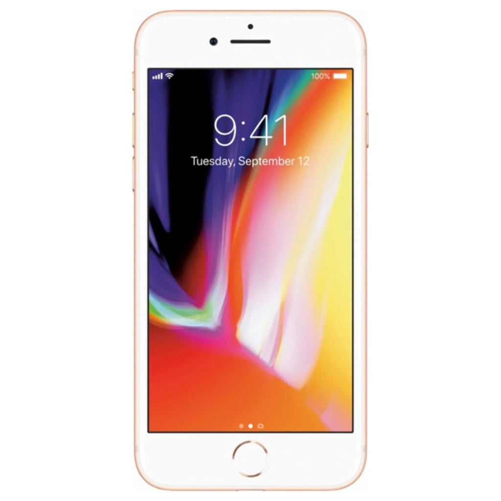 Not (GSM, Apple Unlocked 8 64GB (Refurbished) Gold iPhone Restored CDMA),