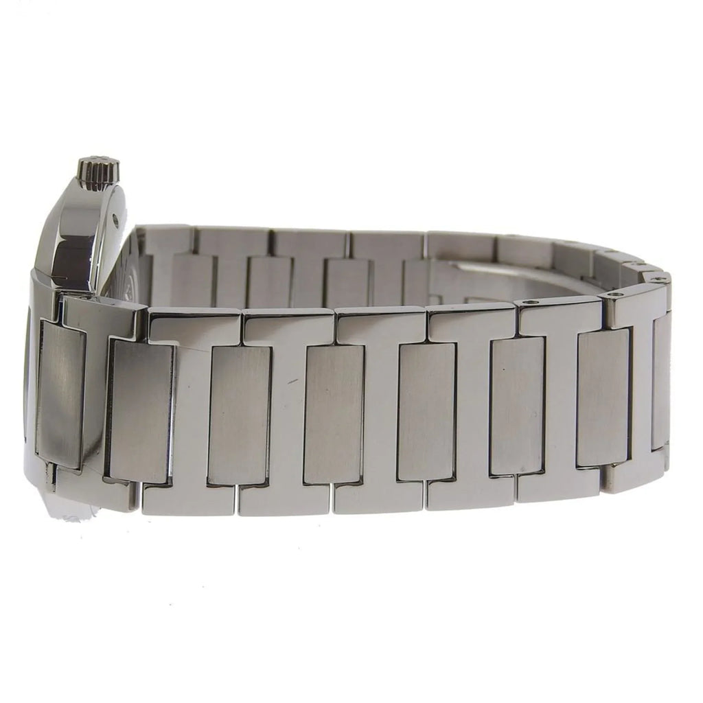 Quartz Stainless Analog White Watch Made Nomad Swiss Steel Pre-Owned Men's NO1.710 Hermes Display Dial Silver (Fair)