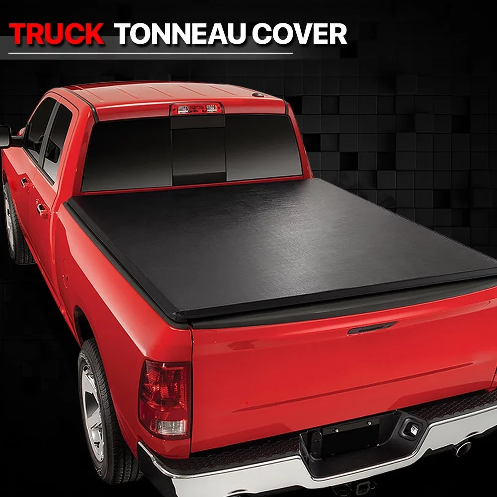 Ford Bed Soft Short 19-21 Truck Tonneau Cover for Ranger 5Ft Tri-Fold Fleetside