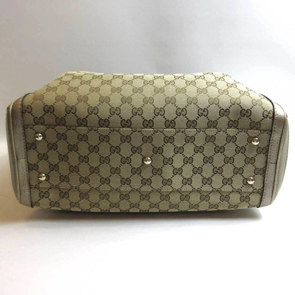 Pre-Owned (Good) GUCCI Gucci Vera 269945 tote GG bag bamboo shoulder canvas