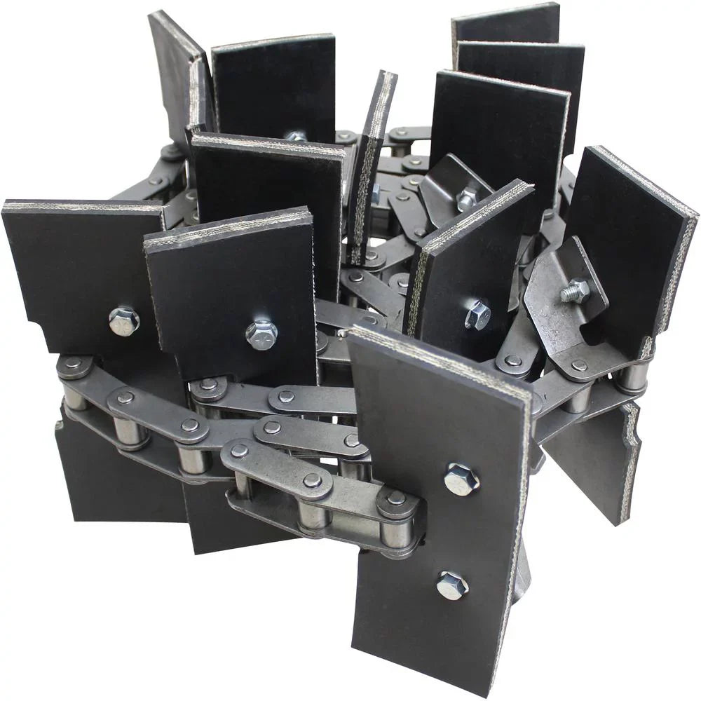 Return Paddles Elevator AMAXE47615 RAParts Chain, Rubber Grain