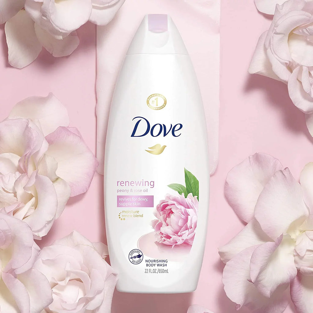 Purely Pampering Dove 2 Peony, Body 22 Wash, Pack Sweet Cream and oz,