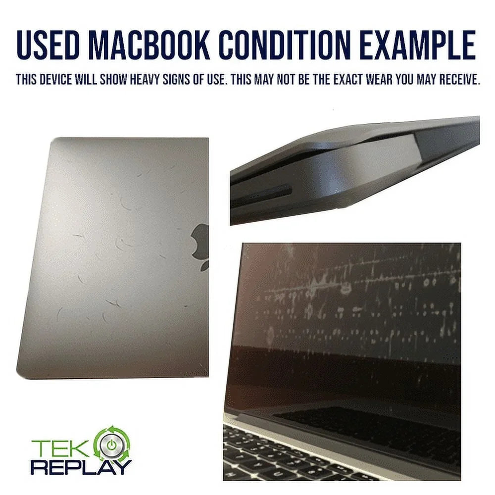 RAM Laptop SSD 8GB Space Core (2016) 256GB Gray 13" (Refurbished) MacBook i5 Fair 2.0GHz Pre-Owned Apple Restored - Pro MLL42LL/A