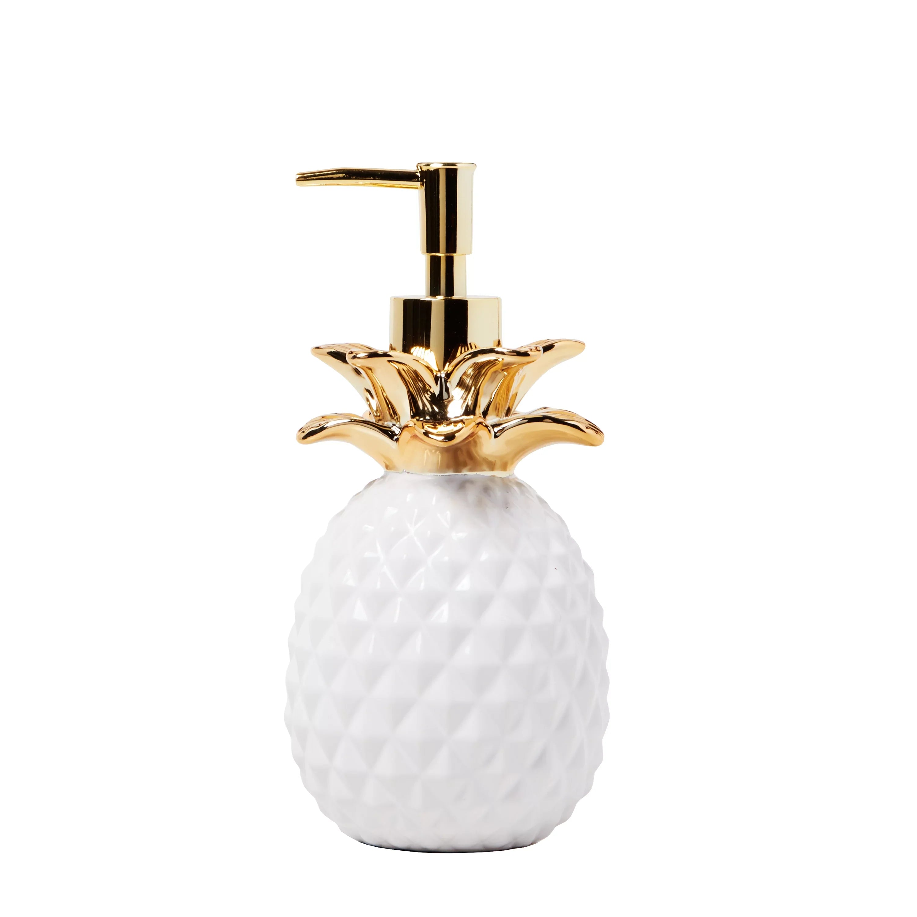 dispenser, oz. Home Gold, Gilded 14 Pineapple SKL Lotion/Soap