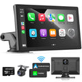Navigation, Player Apple Car 9 Stereo, Play Dash DVR, Car Mate Carplay Screen Touch Camera Radio Backup Carplay Drive Audio 2.5K Wireless Inch Receiver, Multimedia Car Cam,1080p