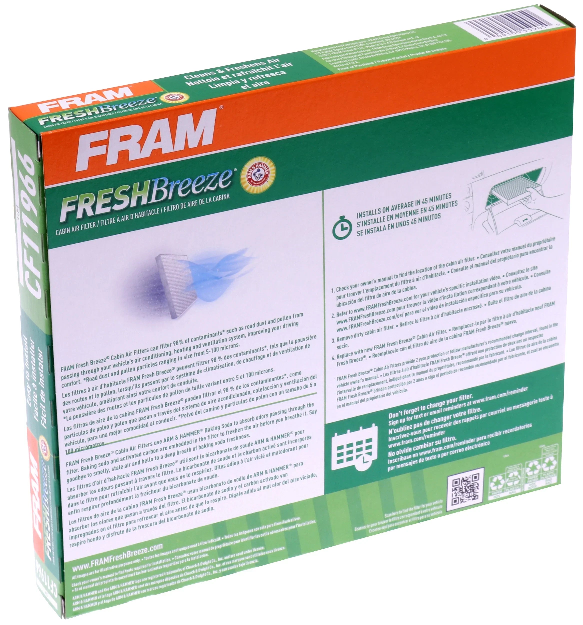 and select: Fits Air Hammer for Arm FRAM and Breeze CF11966 Filter Buick, EQUINOX Soda Select Fresh with Chevrolet GMC Cadillac, Vehicles 2018-2024 CHEVROLET Baking Cabin