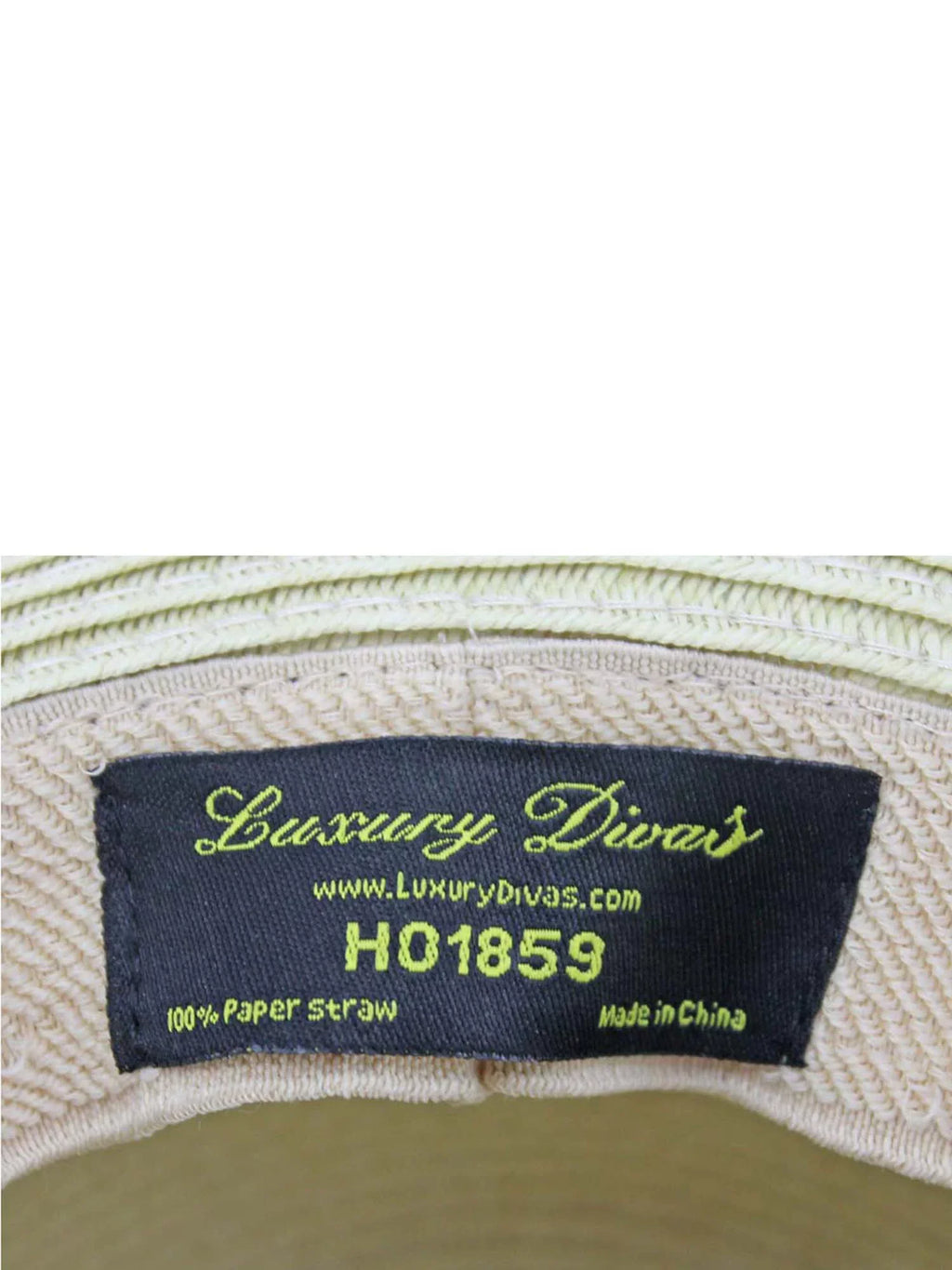 Band Floppy Ribbon Wide Tan Brimmed Black With Hat Hat