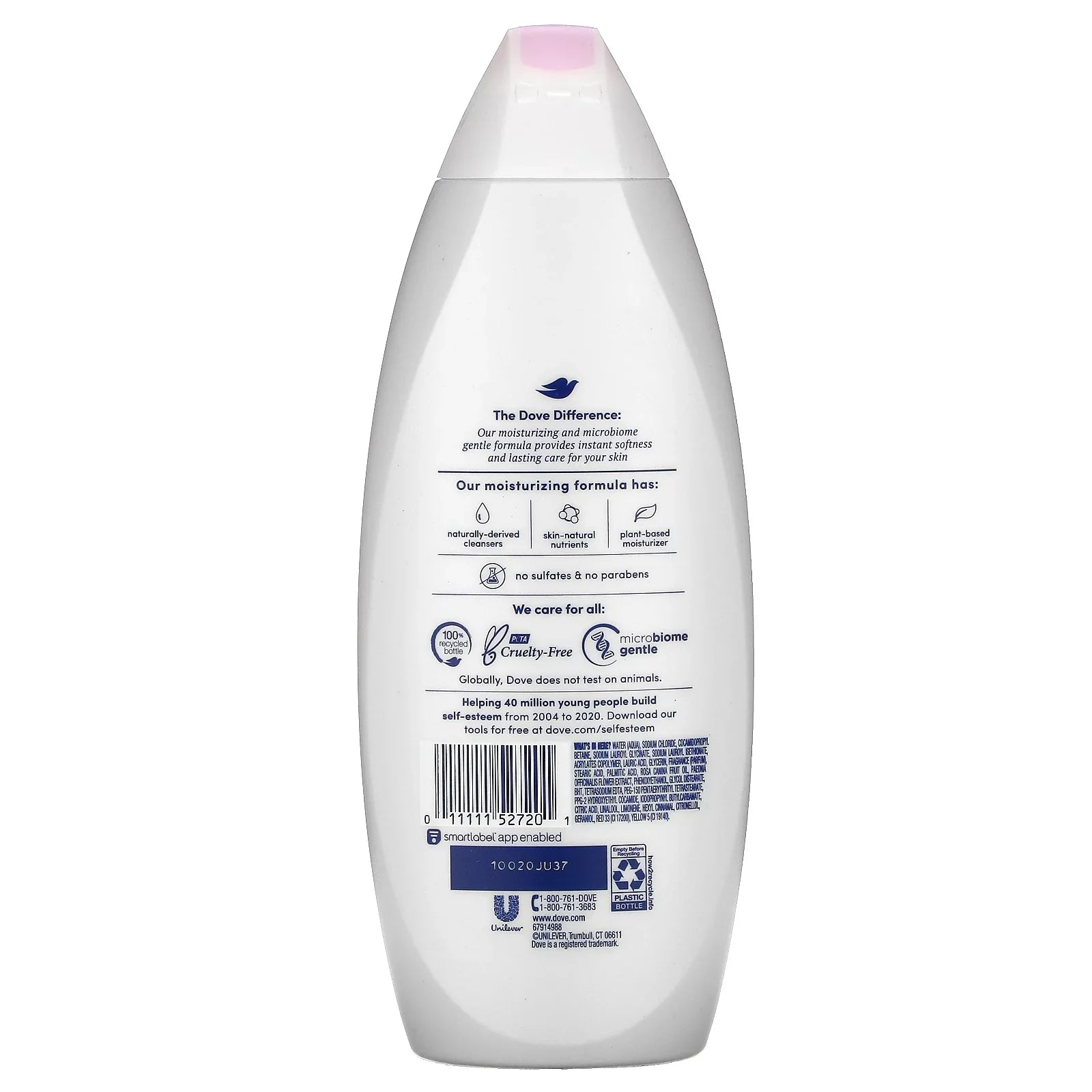 Purely Pampering Dove 2 Peony, Body 22 Wash, Pack Sweet Cream and oz,