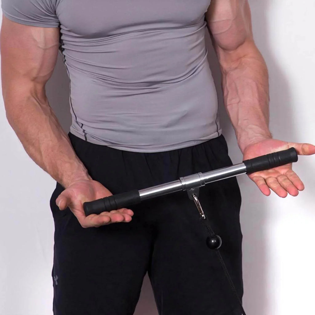 LAT Bar Training Attachment Machine Down Cable Pull Bar for Muscle Pulldown