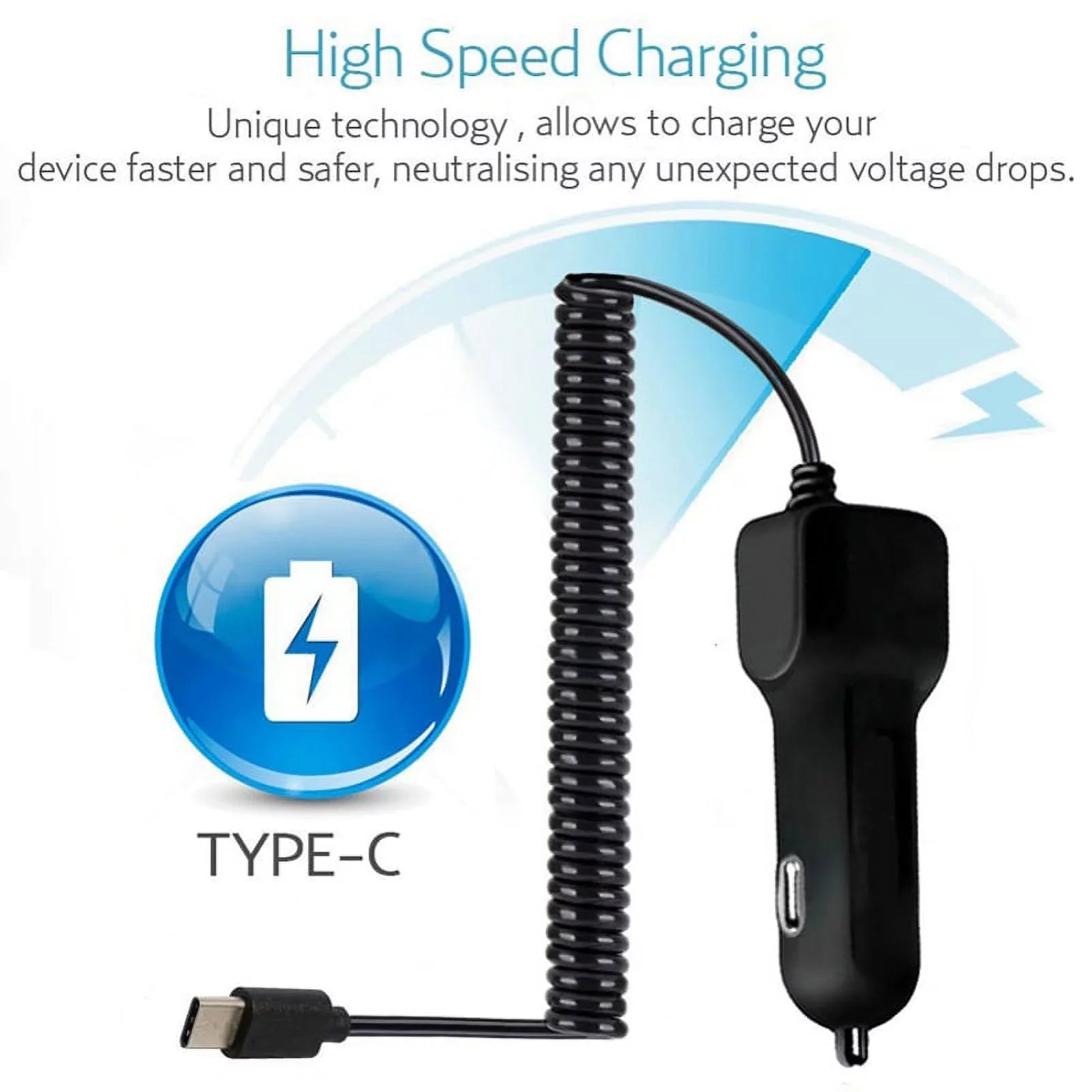 KEYone, 3.1A 5 - Vivo BLU Google w Phone CAT - Mount S61 G9, Type-C Blackberry - - Pixel - (PH-1) Coolpad XL XL Plus A7R Charger for Key2 LE S48c Legacy Essential XI Dash 3 Windshield Car 3a