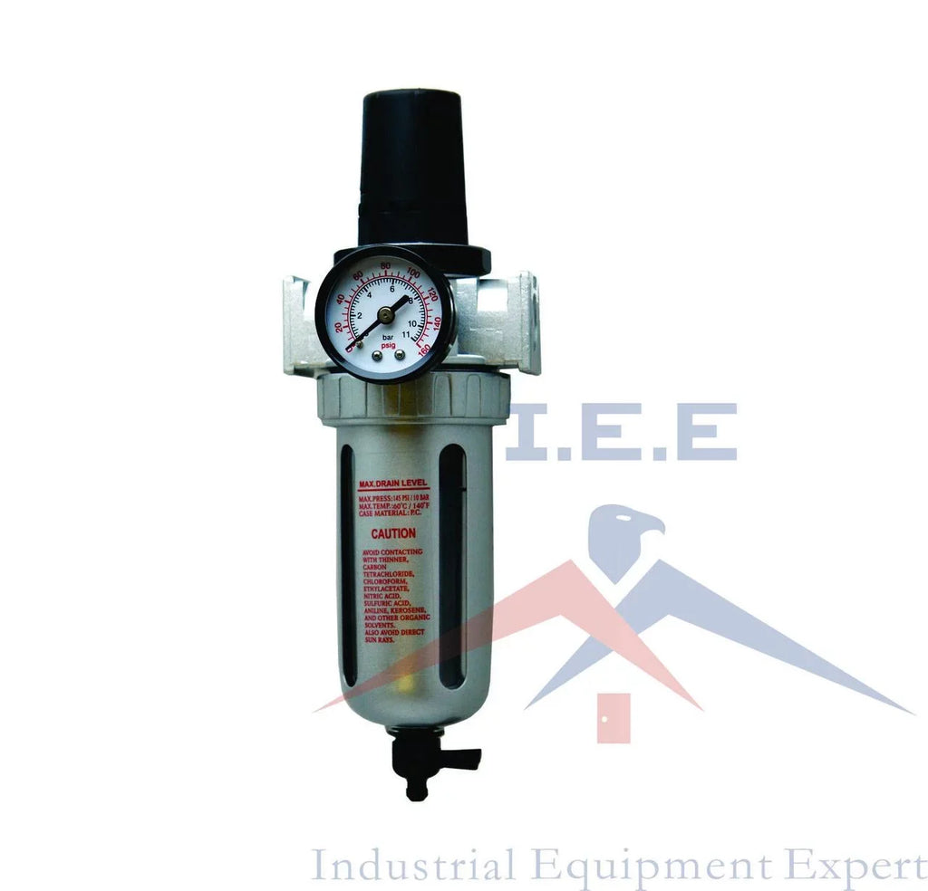 Particulate 3/8" Air Water Regulator Moisture Filter / Compressed Pressure Trap