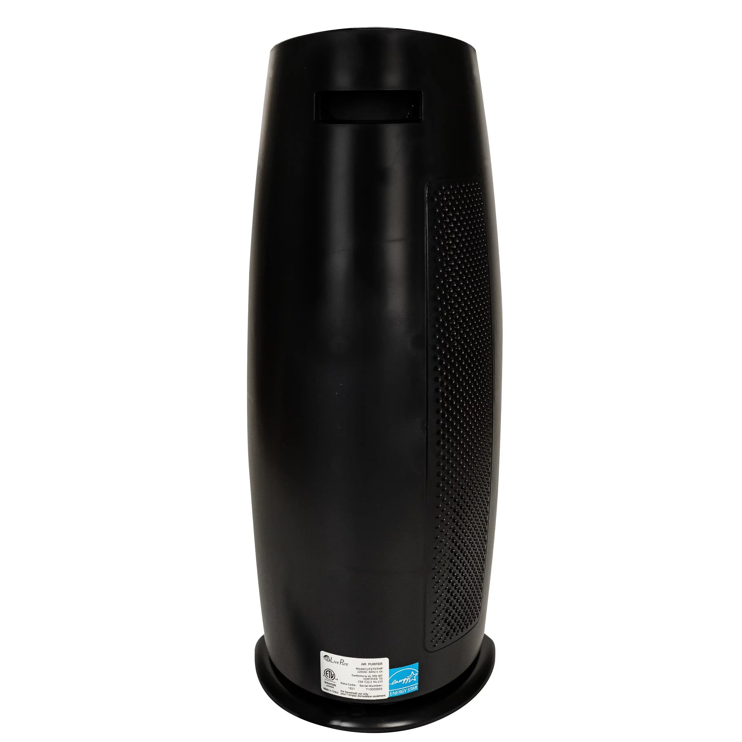 Series LP270THP Air Filtration Sierra LivePure Purifier with Tall Tower Permanent Digital