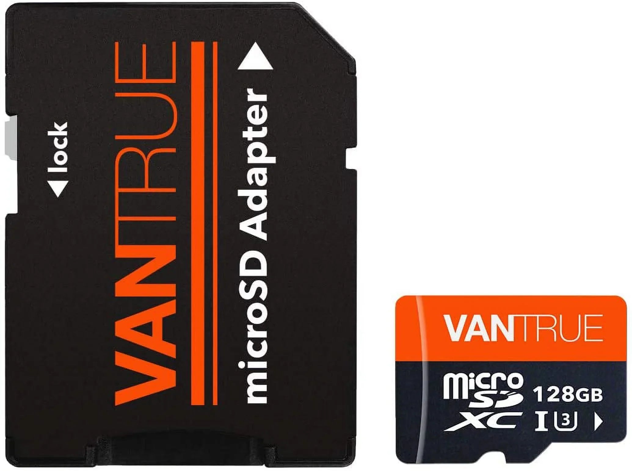 MicroSDXC SD Class UHD (128GB) Card U3 Vantrue 10 UHS-I V30 4K