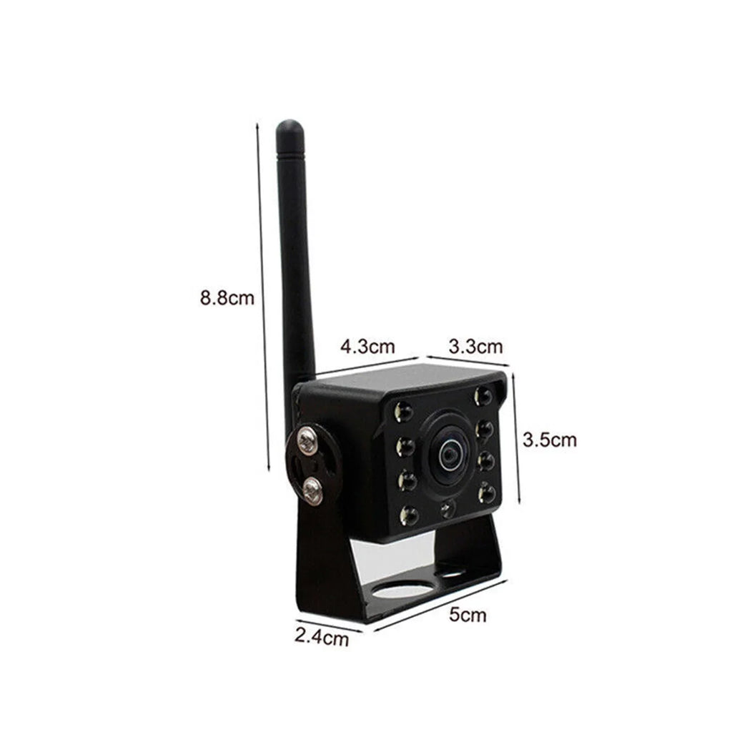 Backup LED Waterproof Bus IP67 View Camera, WiFi Wireless Truck Rear Car ~36V Vision Monitor Reverse Night Wireless Camera Meterk Automobile Reversing