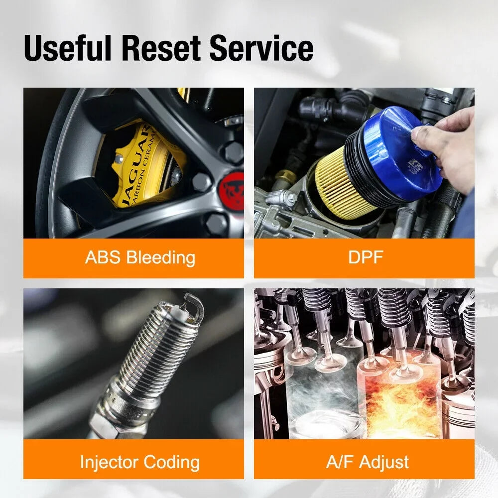 Reader Scanner IMMO SRS Car System All Diagnostic Scan Tool Code OBD2 NT809 ABS Foxwell